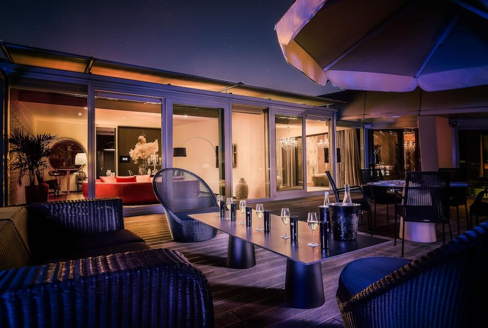 Kameha Grand Bonn Bona Exterior foto The Terrace at the Mandarin Oriental, Munich